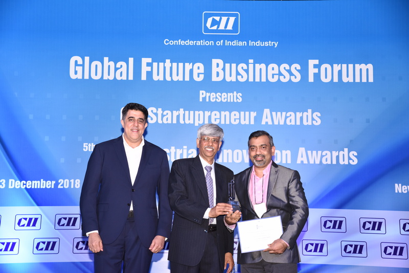 2018 – CII Industrial innovation award – Top 25 most innovative companies in India