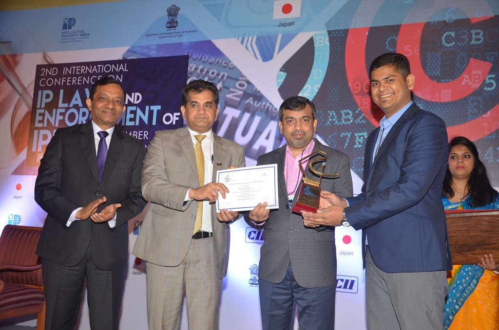 2015 – RESIL wins CII- Intellectual Property Rights (IPR-2015) award under the category of Trade Marks.
